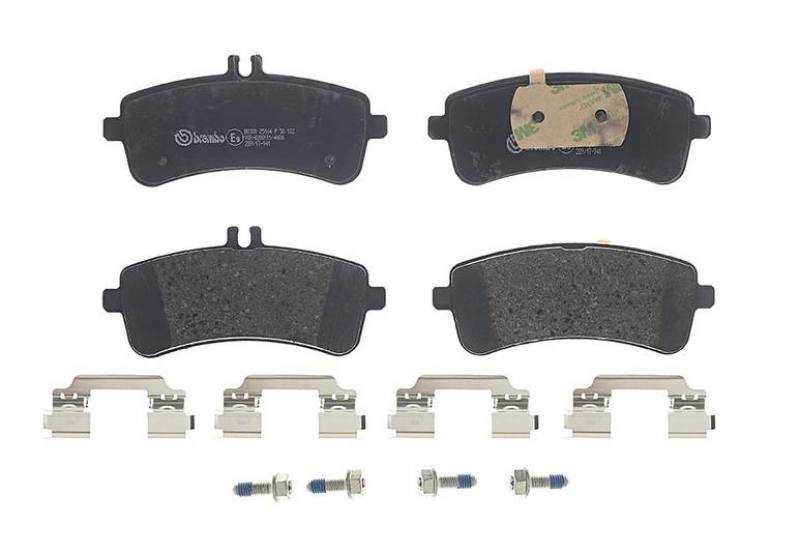 Mercedes-Benz SL65 AMG Brake Pads - Rear - Brembo OE - Premium Low-Met - `13-`18